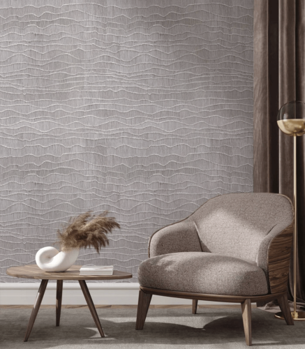 Mural falujące linie Organic Wallcolors