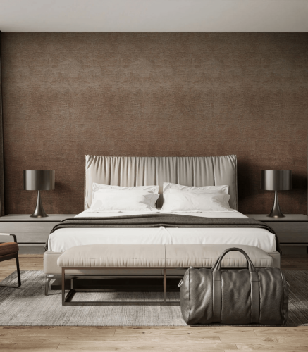 Mural falujące linie Organic Bronze Wallcolors