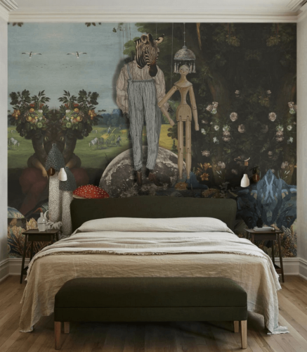 Mural świat marionetek Puppets Wallcolors