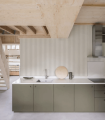 Mural paseczki Stripe Meadow Mist Wallcolors