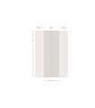Mural paseczki Stripe Meadow Mist Wallcolors