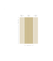 Mural paseczki Stripe Meadow Mustard Wallcolors
