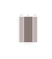 Mural paseczki Stripe Whisper Blush Wallcolors