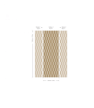 Mural z geometrycznym wzorem Tetris Stripe Brown Wallcolors