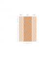 Mural z geometrycznym wzorem Tetris Stripe Terracotta Wallcolors