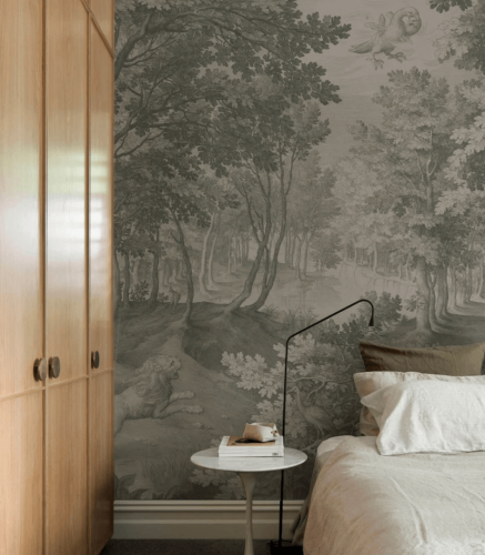 Mural krajobraz drzew Timeless Trees Green Wallcolors