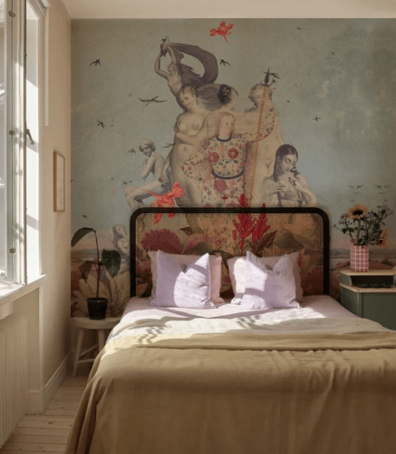 Mural portret kobiet Womens Day Wallcolors