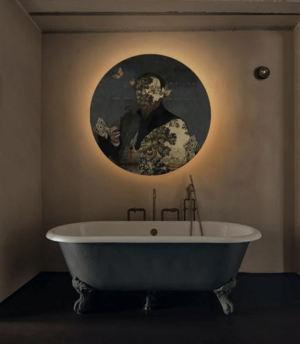 Lampa ścienna / kinkiet DOTS. Lighting Gentleman Moth Wallcolors