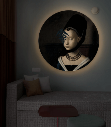 Lampa ścienna / kinkiet DOTS. Lighting Lady Fern Wallcolors