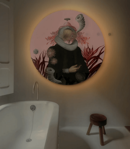 Lampa ścienna / kinkiet DOTS. Lighting Lady Medusa Pink Wallcolors