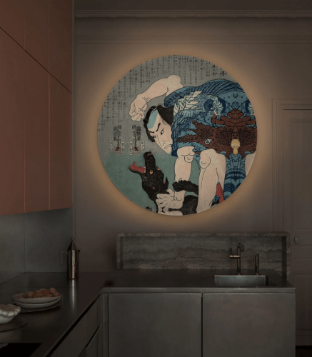 Lampa ścienna / kinkiet DOTS. Lighting Samurai Encounter Wallcolors