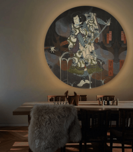 Lampa ścienna / kinkiet DOTS. Lighting Shoguns Shadow Wallcolors