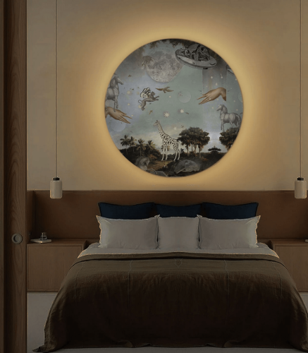 Lampa ścienna / kinkiet DOTS. Lighting Stardust Safari Wallcolors