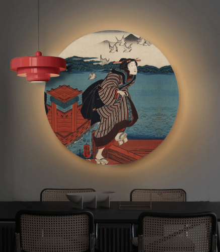 Lampa ścienna / kinkiet DOTS. Lighting The Red Departure Wallcolors