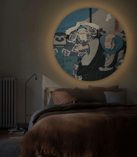 Lampa ścienna / kinkiet DOTS. Lighting Zen Warriors Wallcolors