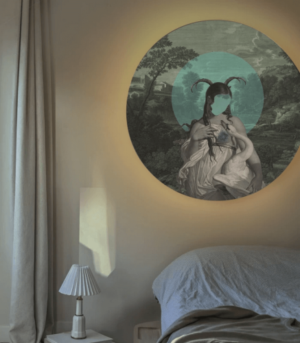 Lampa ścienna / kinkiet DOTS. Lighting Zodiac Muse Wallcolors