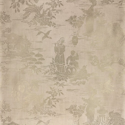 Tapeta tekstylna w stylu chinoiserie Black Edition W962/02 Isenzo Istoria