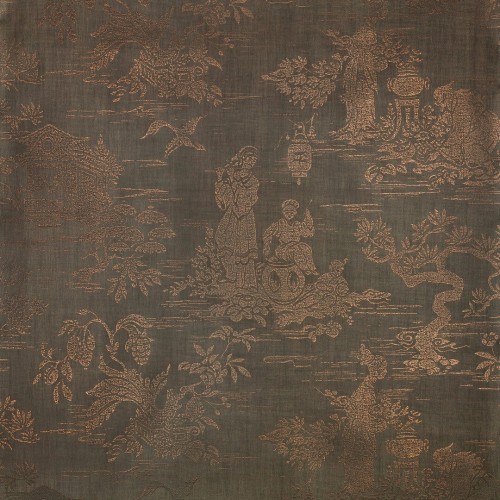 Tapeta tekstylna w stylu chinoiserie Black Edition W962/04 Isenzo Istoria