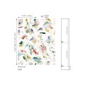 Mural tekstylny abstrakcyjny Black Edition W963/01 Pigment Mural Istoria