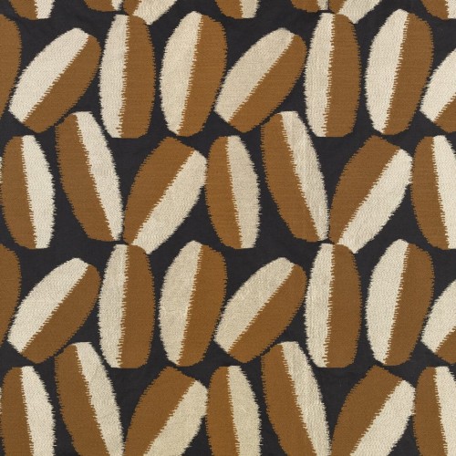 Tkanina dekoracyjna z owalnym wzorem Black Edition 9164/02 Timor Istoria