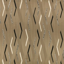 Tkanina dekoracyjna z geometrycznym wzorem Black Edition 9165/02 Zaida Istoria