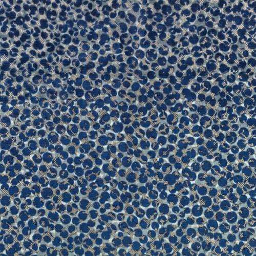 Tkanna - aksamit żakardowy w cętki Black Edition 9172/03 Teba Istoria Weaves