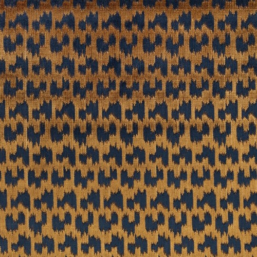 Tkanina - luksusowy aksamit w zwierzęcy wzór Black Edition 9178/05 Koba Istoria Weaves