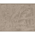 Mural tekstylny 3D ze słoniami Casamance 71580100 Maximus Exploration