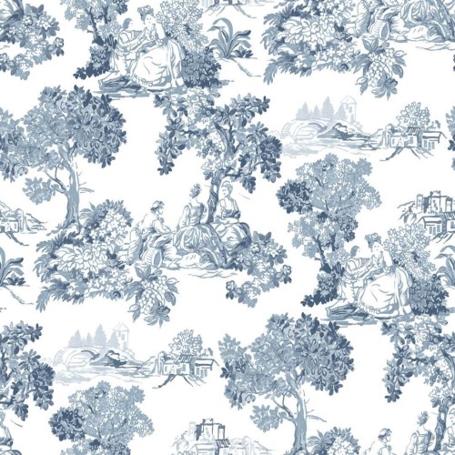 Tapeta w stylu toile de Jouy Cristiana Masi 8342 Blooming Garden