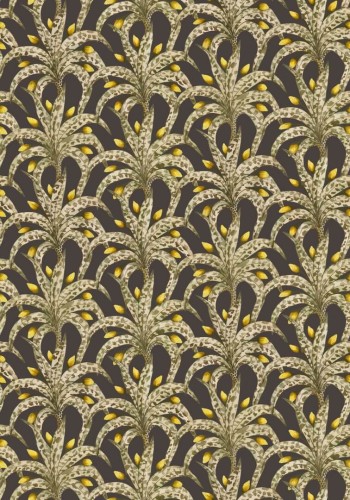 Tapeta egzotyczny damaszek Cole & Son x Ardmore Afrika Damask 129/5019 Baobab