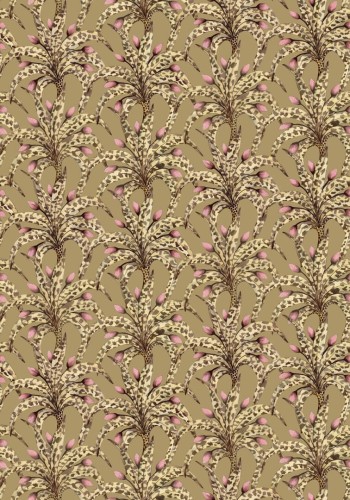 Tapeta egzotyczny damaszek Cole & Son x Ardmore Afrika Damask 129/5020 Baobab