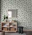 Tapeta liście Ginkgo Sandberg S10617 Ebba Green Familjen
