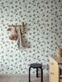 Tapeta liście Ginkgo Sandberg S10617 Ebba Green Familjen