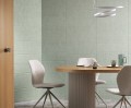 Tapeta akustyczna geometryczna 3D Texdecor 91800478 Polyform Kent