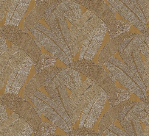 Tapeta liście bananowca Masureel RIC204 Banyan Serica