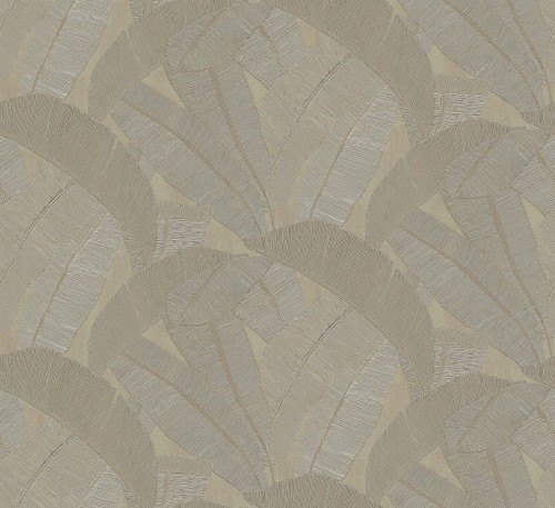 Tapeta liście bananowca Masureel RIC206 Banyan Serica