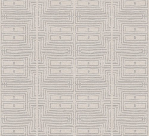 Tapeta etniczna z geometrycznym wzorem Masureel RIC302 Serica