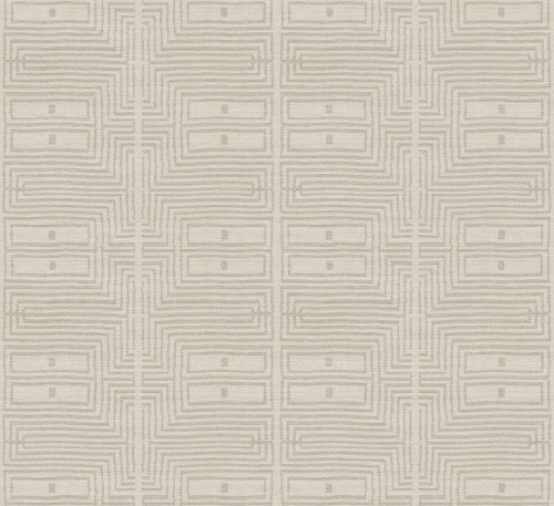 Tapeta etniczna z geometrycznym wzorem Masureel RIC304 Serica