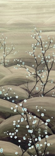 Mural kwitnące gałązki Masureel DGTRA5011 Sakura Traces