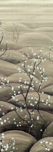 Mural kwitnące gałązki Masureel DGTRA5013 Sakura Traces