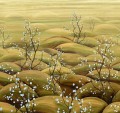 Mural kwitnące gałązki Masureel DGTRA5023 Sakura Traces
