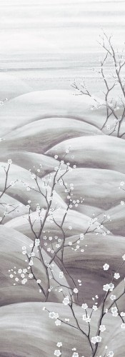 Mural kwitnące gałązki Masureel DGTRA5032 Sakura Traces