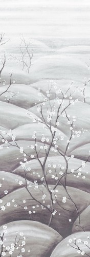 Mural kwitnące gałązki Masureel DGTRA5033 Sakura Traces