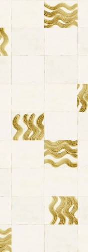 Mural fale w kwadratach Masureel DGTRA6022 Yugen Traces