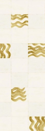 Mural fale w kwadratach Masureel DGTRA6023 Yugen Traces