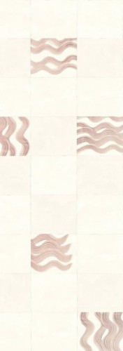 Mural fale w kwadratach Masureel DGTRA6033 Yugen Traces