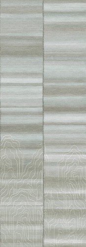 Mural linie górskie Masureel DGTRA8022 Iwa Traces