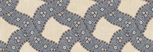 Tapeta w medaliony Sandberg S10819 Annie Blue Rosa & Friends