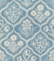 Tapeta kwiatowa kratownica Sandberg S10828 Rosa Blue Rosa & Friends