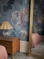 Fototapeta kwiaty vintage Sandberg S10684 Ines Blue Villa Como